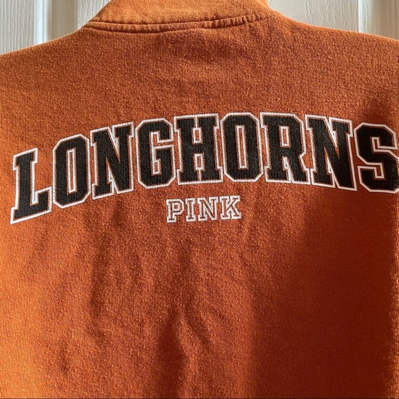 PINK by Victoria’s Secret university of TX XS extra small 5th & ocean - Picture 4 of 7